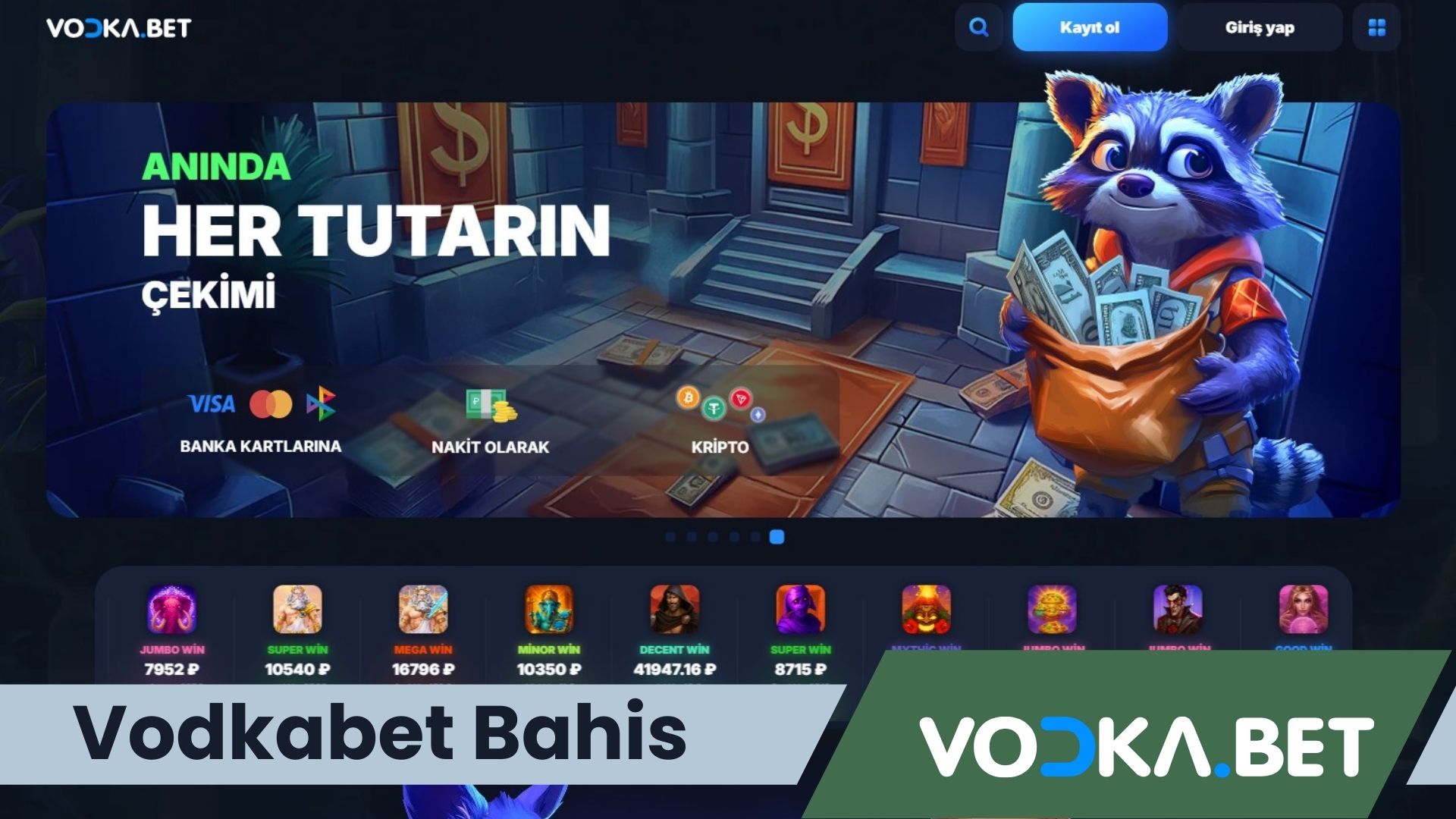 Vodkabet Bahis: Limitler, Oyunlar, Yöntemler