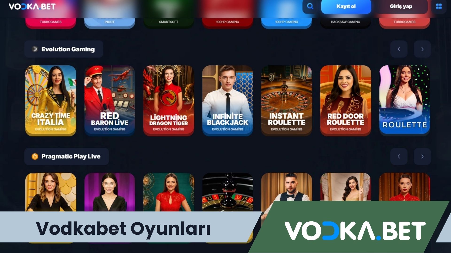 Vodkabet Oyunları ile Geniş Yelpaze: 10.000’den Fazla!