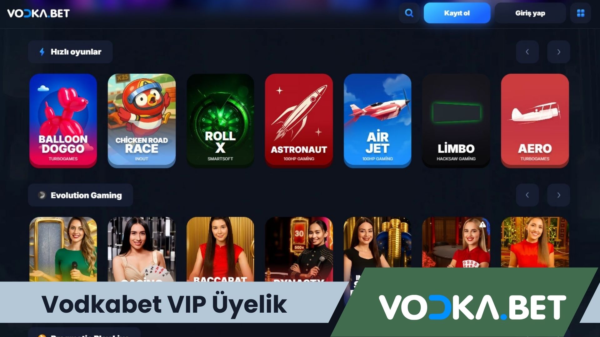Vodkabet VIP Üyelik: 11 Seviye, Kat Kat Kazanç!
